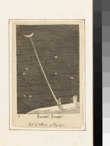 Jeg ønsker! I Want!, fra For the Sexes: The Gates of Paradise, 1793 (linjegravering) av William Blake